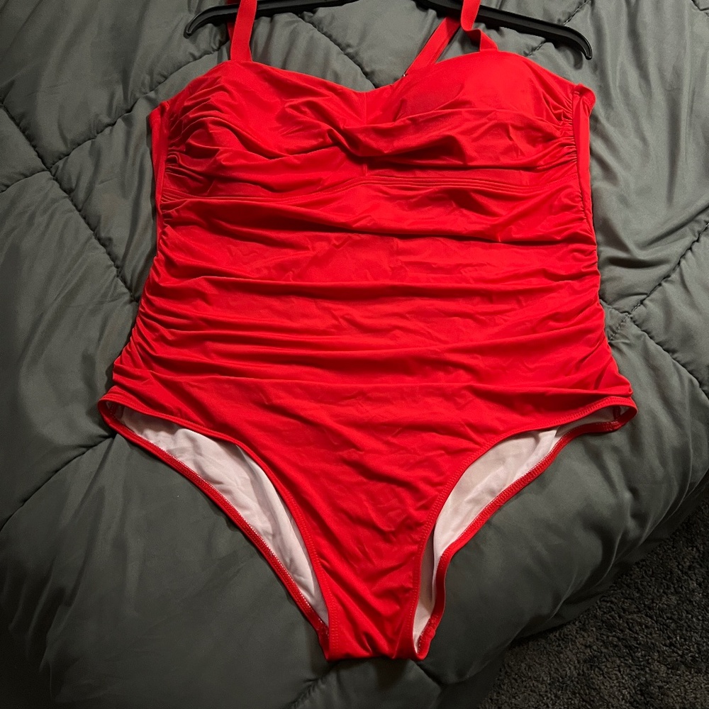 Plus size one piece bathing suit